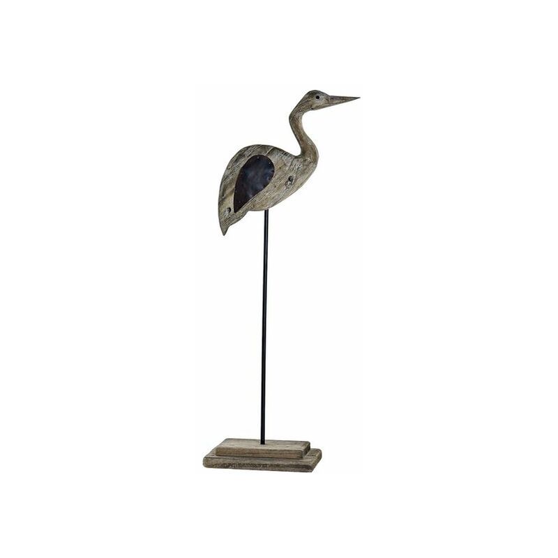 

Figura decorativa dkd home decor pájaro madera metal (29 x 13 x 67 cm) Rogal