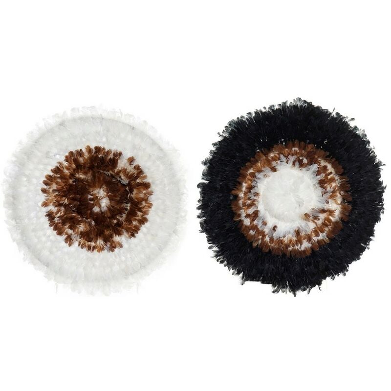 

Figura Decorativa DKD Home Decor Pluma (2 pcs) (60 x 8 x 60 cm)