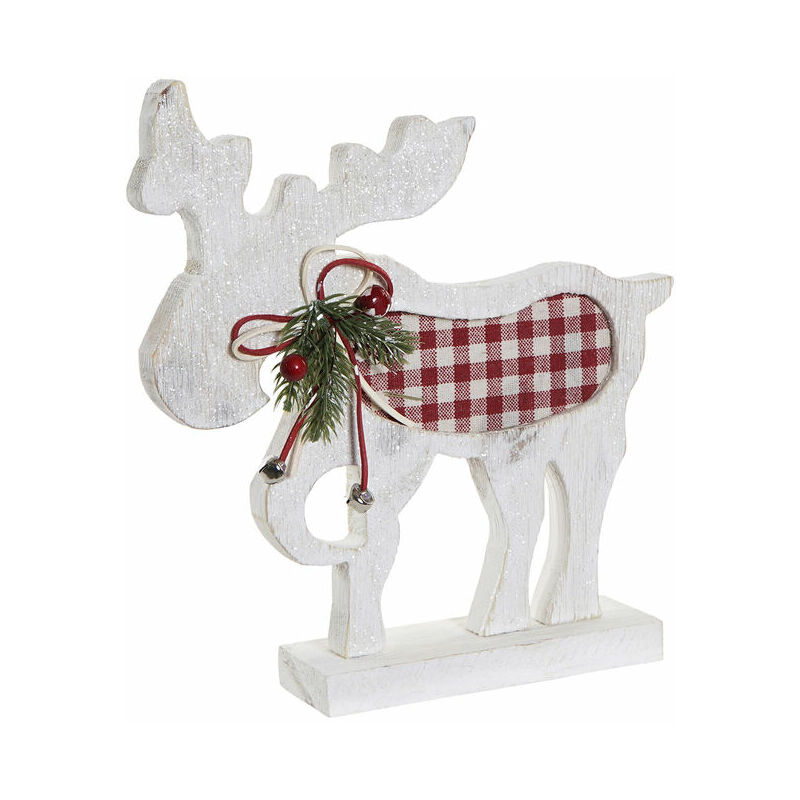 

Figura Decorativa DKD Home Decor Poliéster Madera Reno (23 x 5 x 25 cm)