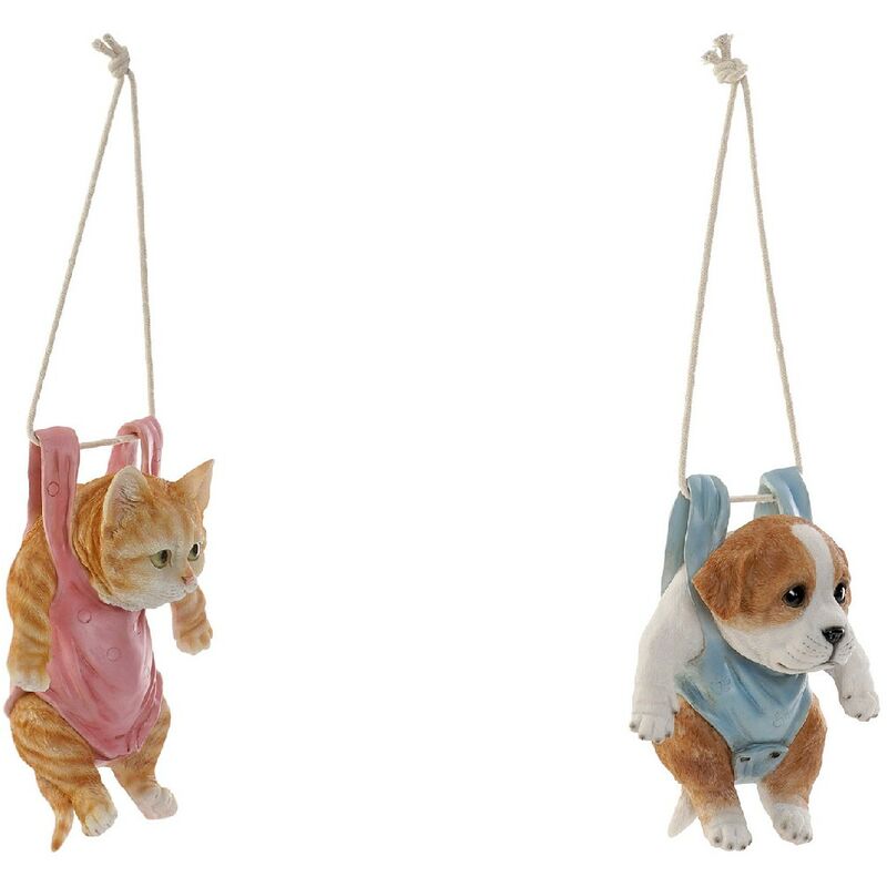 

Figura Decorativa DKD Home Decor Resina (2 pcs) (16.5 x 12.5 x 24 cm)