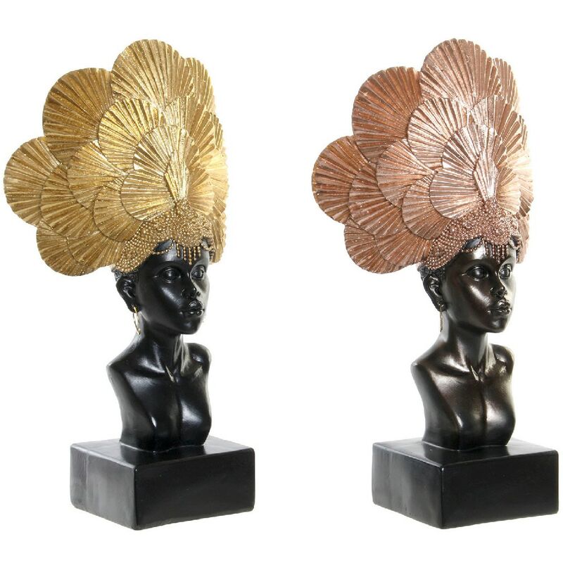 

Figura Decorativa DKD Home Decor Resina (2 pcs) (19.6 x 11.8 x 35 cm)