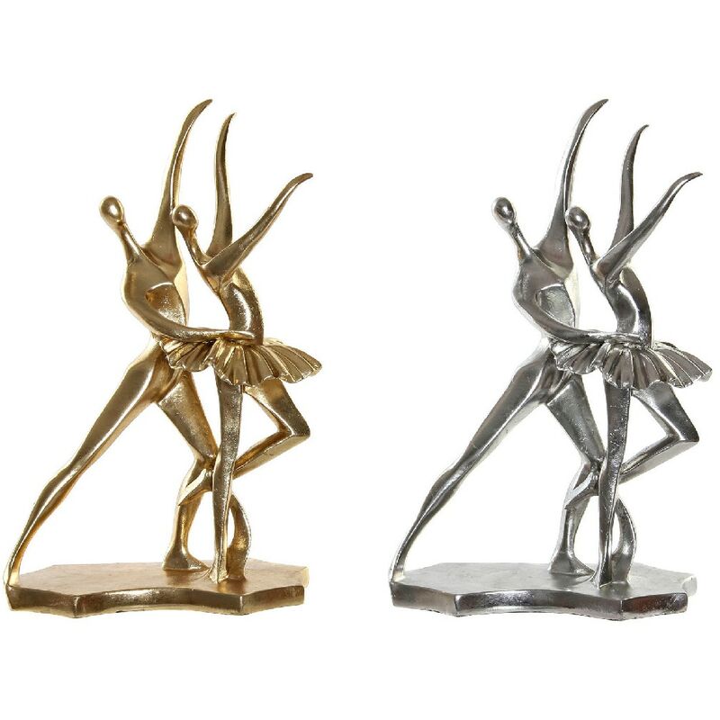 

Figura Decorativa DKD Home Decor Resina (2 pcs) (24 x 17 x 37 cm)