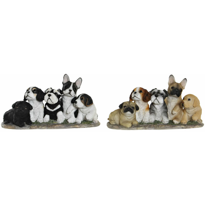 

Figura Decorativa DKD Home Decor Resina (2 pcs) (33 x 12 x 17.5 cm)