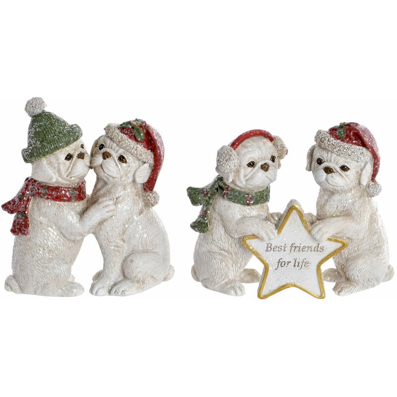 

Figura Decorativa DKD Home Decor Resina (2 pcs) (8.5 x 4.5 x 10 cm)