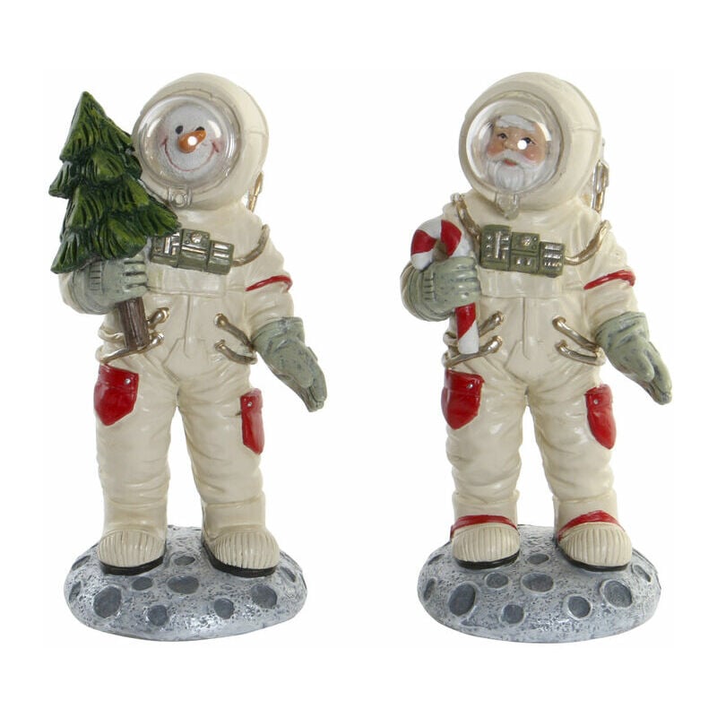 

Figura Decorativa DKD Home Decor Resina (2 pcs) (9 x 8.5 x 17 cm)