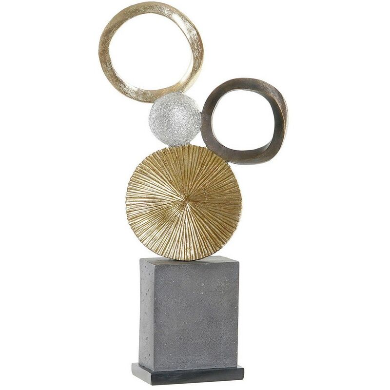 

Figura Decorativa DKD Home Decor Resina Abstracto (25 x 15 x 56 cm)