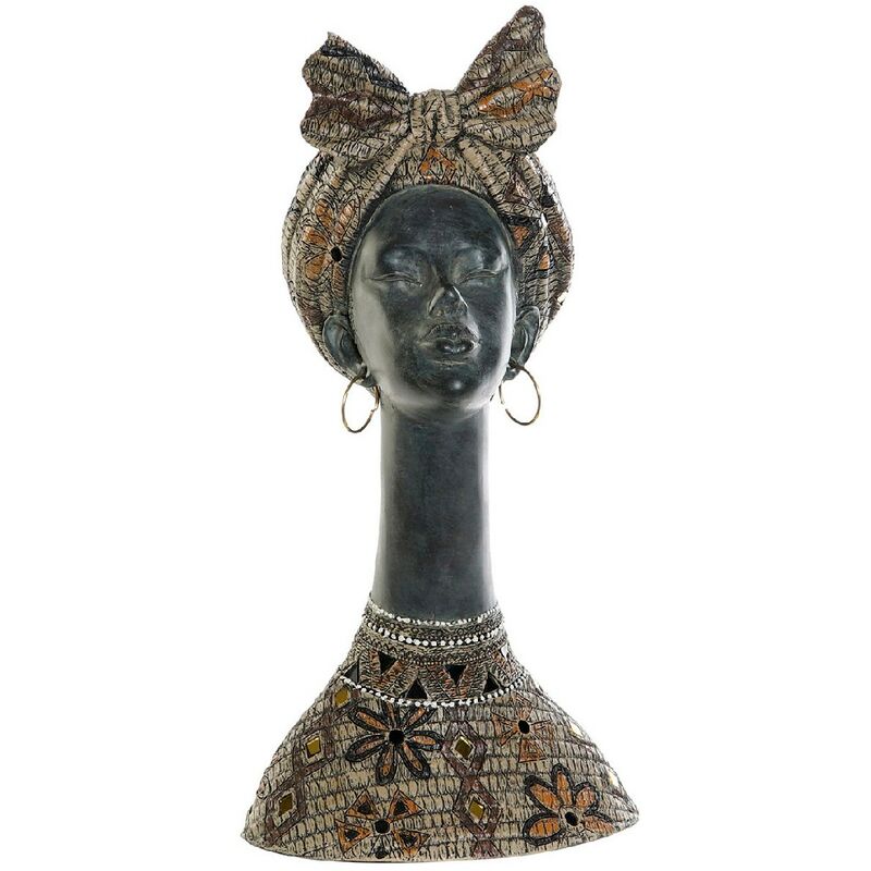 

Figura Decorativa DKD Home Decor Resina Africana (22 x 20 x 42 cm)
