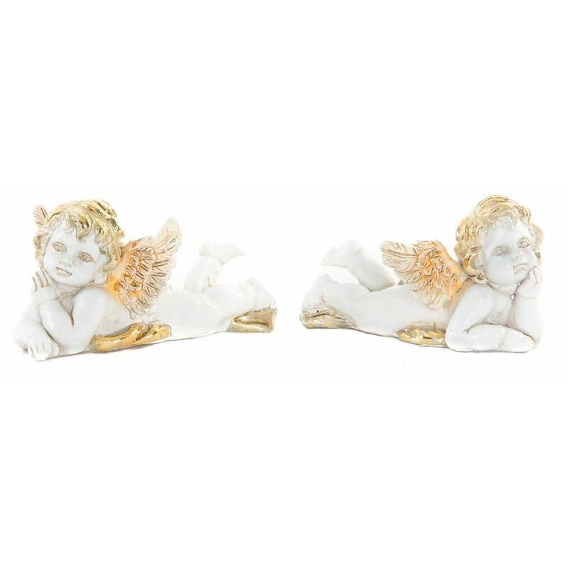 

Figura Decorativa DKD Home Decor Resina Ángel (2 pcs) (12.5 x 9.5 x 6 cm)