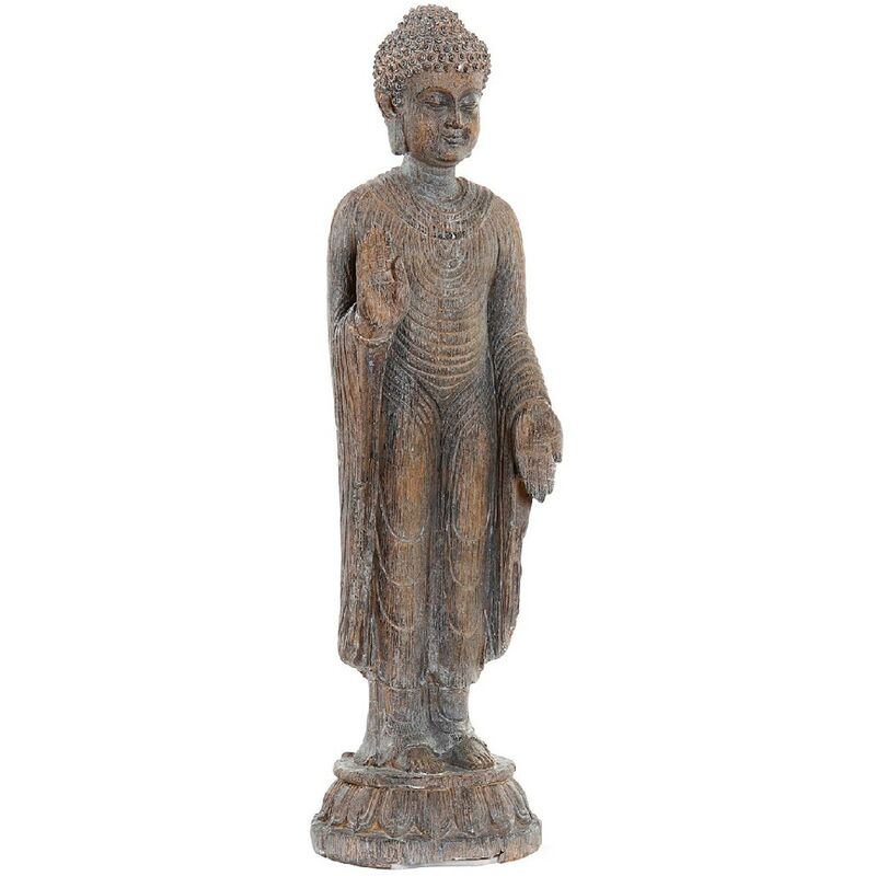 

Figura Decorativa DKD Home Decor Resina Buda (14 x 14 x 51 cm)