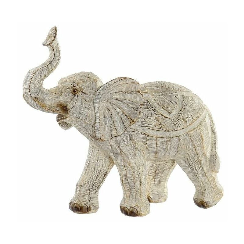 

Figura Decorativa DKD Home Decor Resina Elefante (27 x 12 x 24.5 cm)