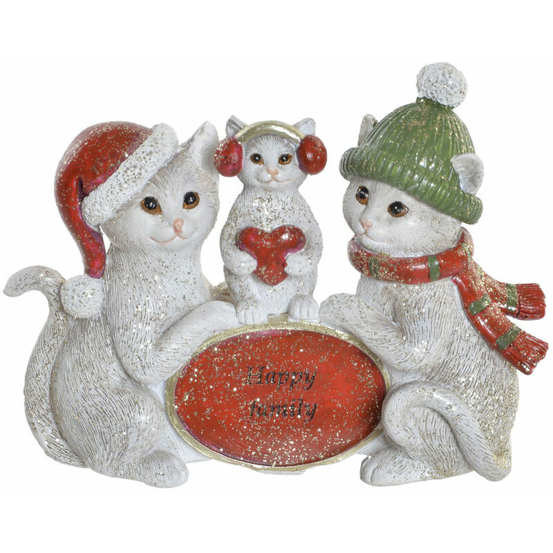 

Figura Decorativa DKD Home Decor Resina Gato (12.5 x 3 x 9.5 cm)