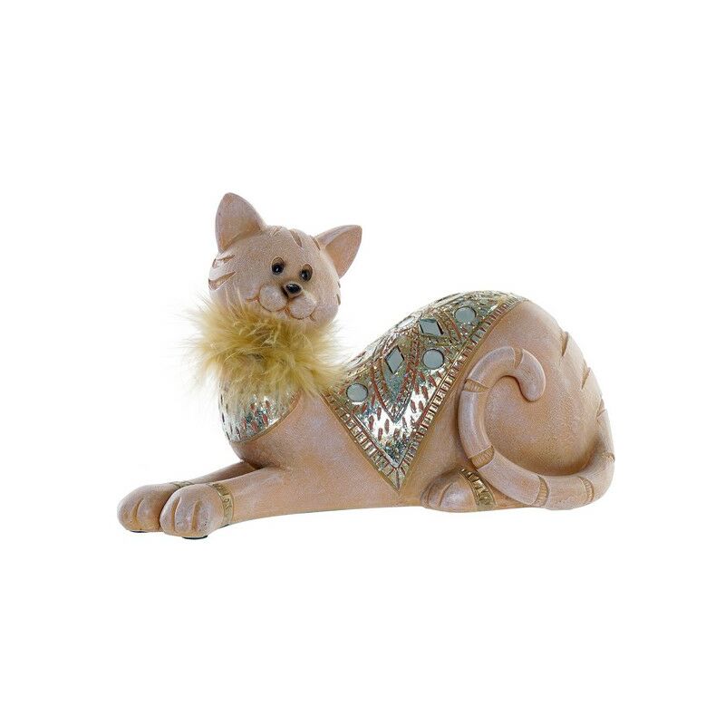 

Figura decorativa dkd home decor resina gato (21 x 9 x 12 cm) - Rogal