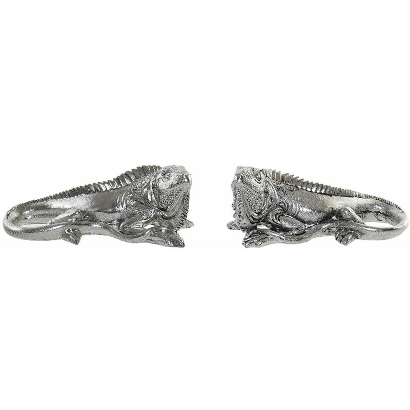 

Figura Decorativa DKD Home Decor Resina Iguana (2 pcs) (16.5 x 8 x 7 cm)