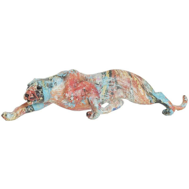 

Figura decorativa dkd home decor resina pantera (39 x 10 x 9 cm) - Rogal