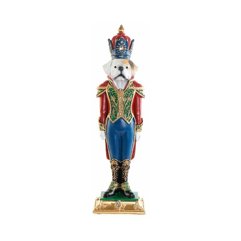 

Figura Decorativa DKD Home Decor Resina Perro (13 x 10.5 x 46.5 cm)