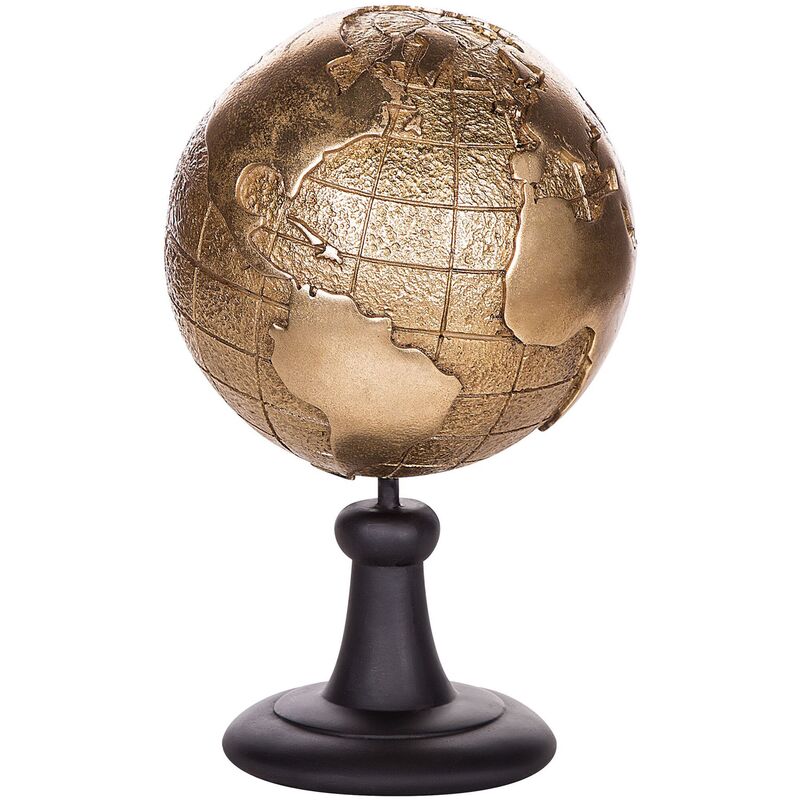 

Beliani - Figura decorativa dorada EARTH
