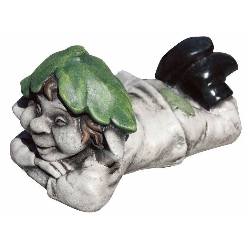 

Anaparra - Figura jardín Duende 23cm. Fabricado en hormigón-piedra