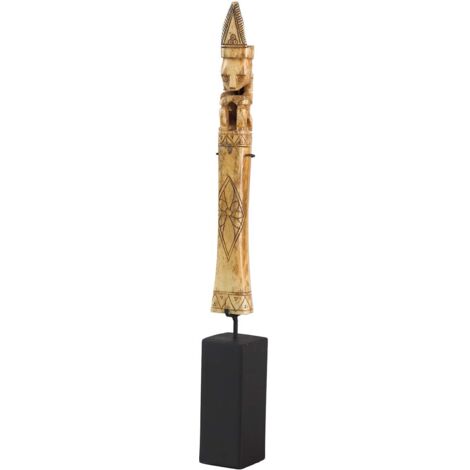 Figura Decorativa Madera 3X3X40 Cm