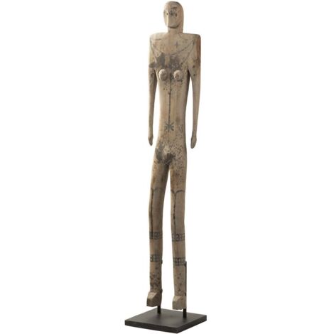 Figura Decorativa Mujer Natural 50X50X270 Cm