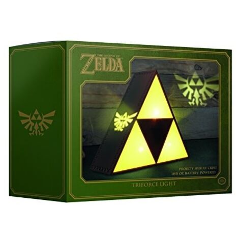 FIGURA DECORATIVA PALADONE TRI-FORCE LUMINOSA NERA, GIALLA (PP3026NN) GIFPAL075