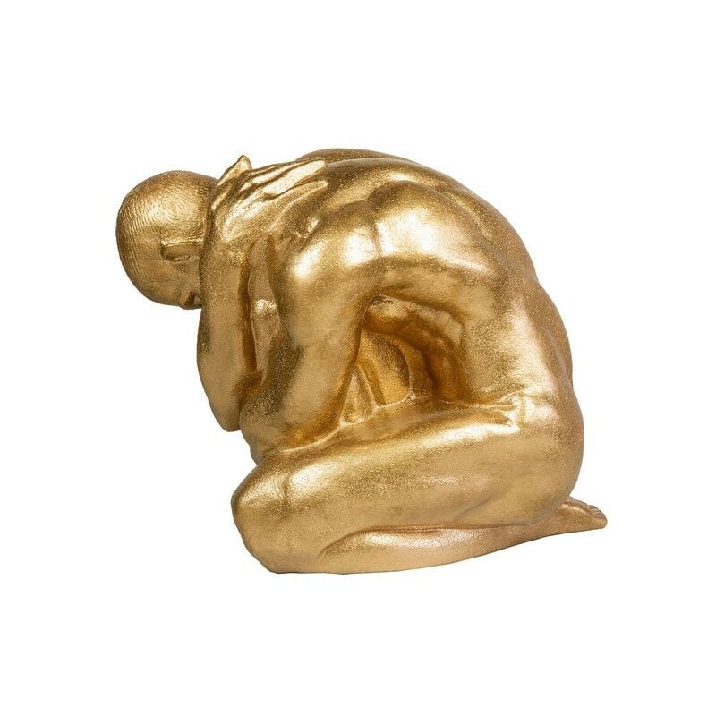 

Figura Decorativa Pensador Cerámica Brillo