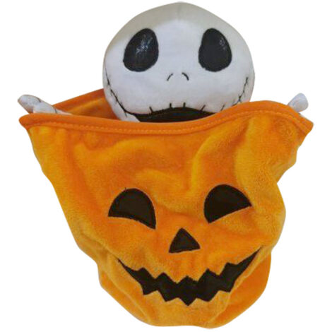 Figura Decorativa Textil Y Plástico 23cm Movimiento Sonido Luz Led Halloween 3xAA SinMarca
