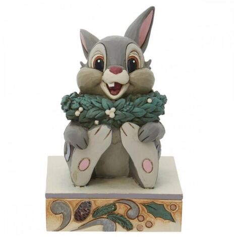 Figura enesco disney bambi tambor navidad