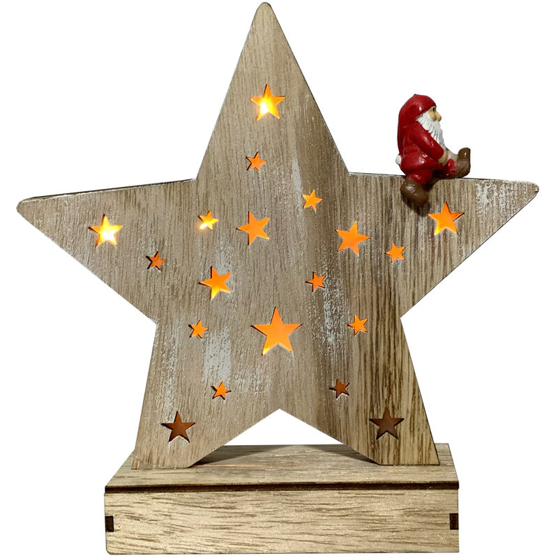 

Figura estrella navidad con luz ( 96004) - Electro Dh