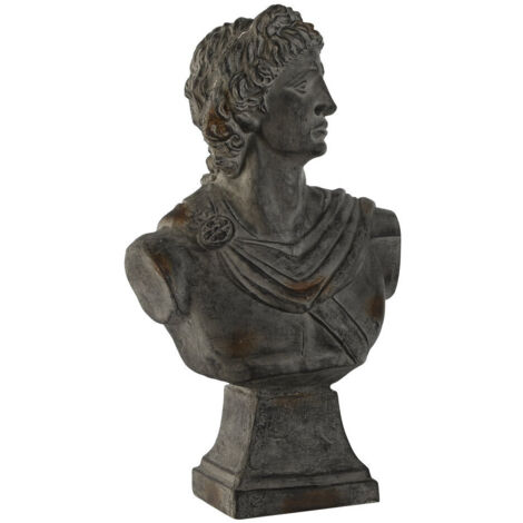 Figura Fibra Vidrio 36X18X58,5 Busto Gris