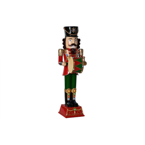 Figura Led Resina 38X45X122 Movimiento Musical