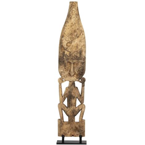 Figura Madera Natural 46X20X213 Cm