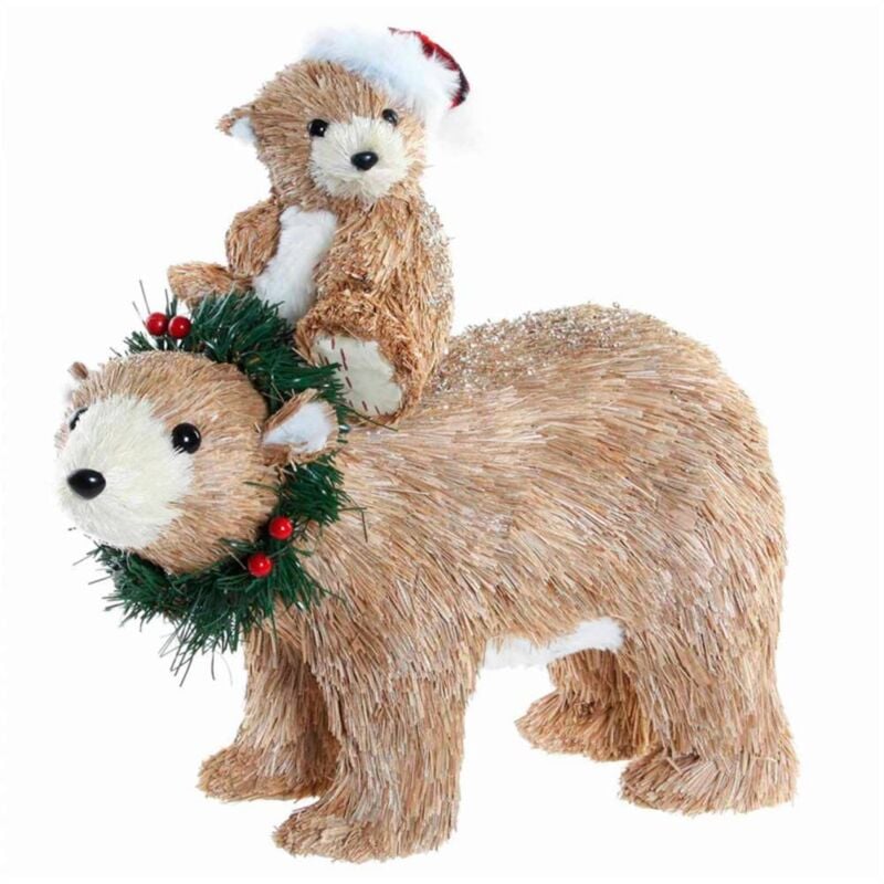 

Figura Osos En Natural Y Marro Ancho: X Largo: X Alto: