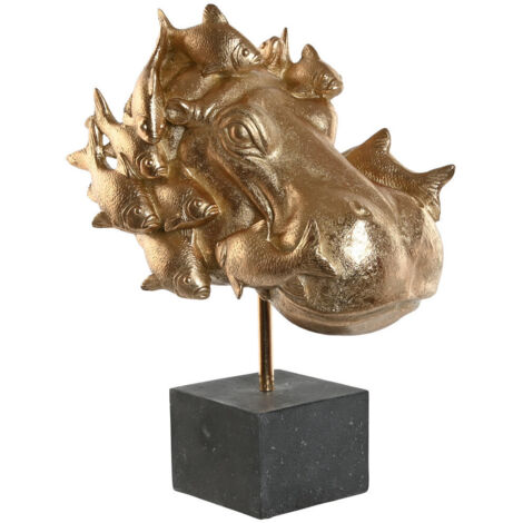 Figura Resina 33X21,5X45 Hipo Dorado