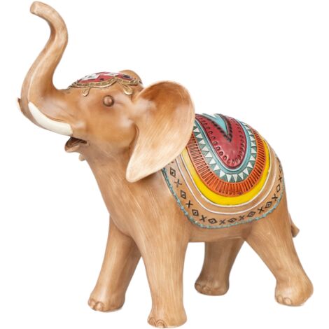 Figura Resina Elefante Colores 104