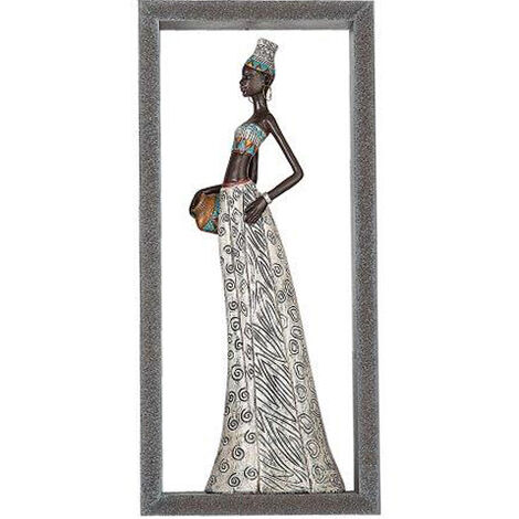 Figura Resina Mujer En Marco Dm 192251