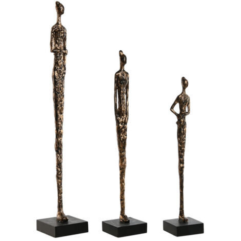 Figura Set 3 Resina Mango 11,5X11,5X70 Persona