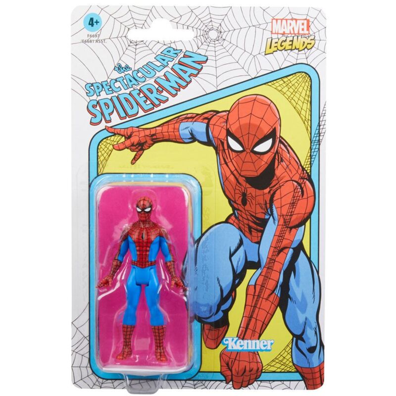 Hasbro - figura spiderman the spectacular marvel 9,5CM