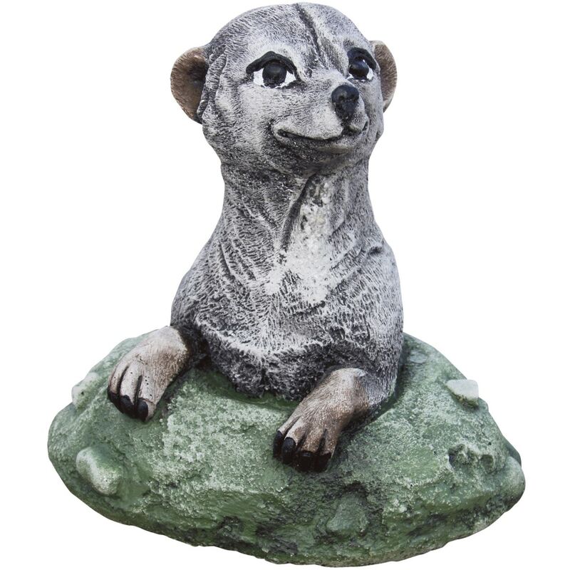 

Figura jardín Suricato 20cm. hormigón-piedra.