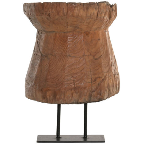 Figura Teca Hierro 33X17X42 Surtida Natural