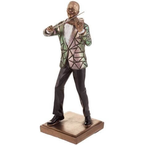 Figura violinista 14x12,5x33