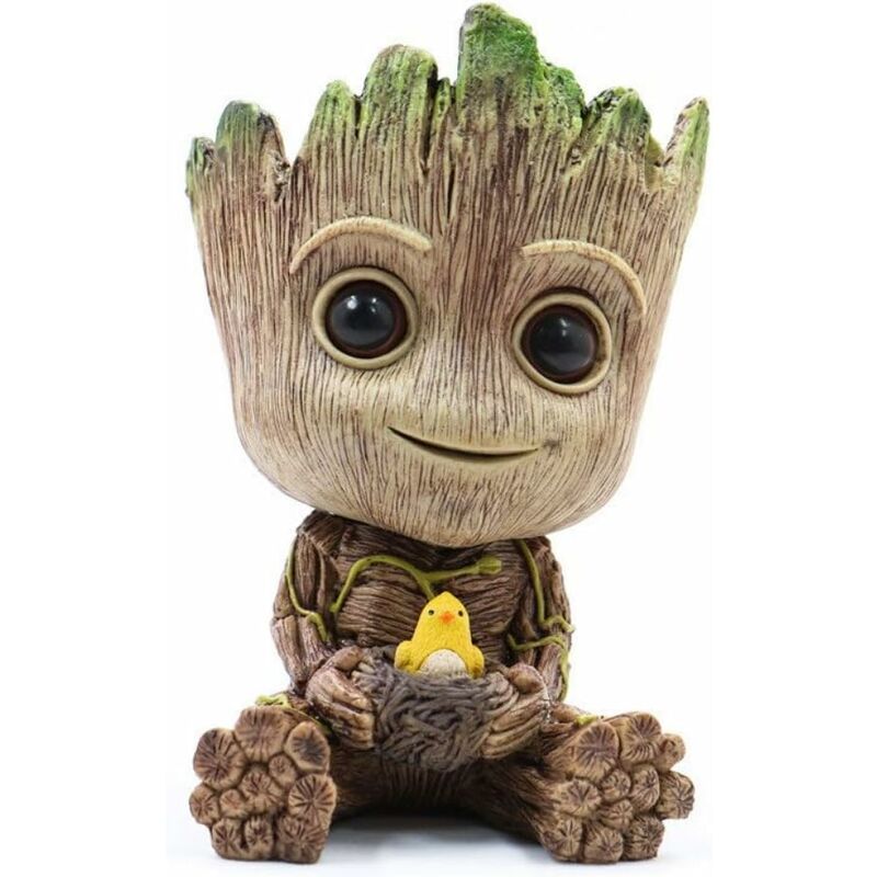 

Abcrital - Figuras de acción de Groot Moda Guardianes de la galaxia Maceta Bebé Modelo lindo Bolígrafo de juguete Los mejores regalos de Navidad para