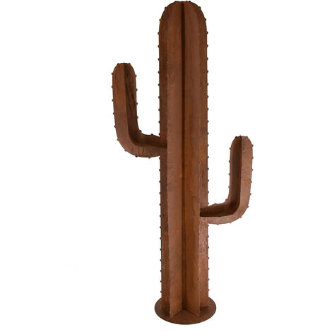 Figure cactus décorative en matériaux de haute qualité – Dimensions 120x50x25cm – Élément décoratif pour intérieur rustique – Signes Grimalt