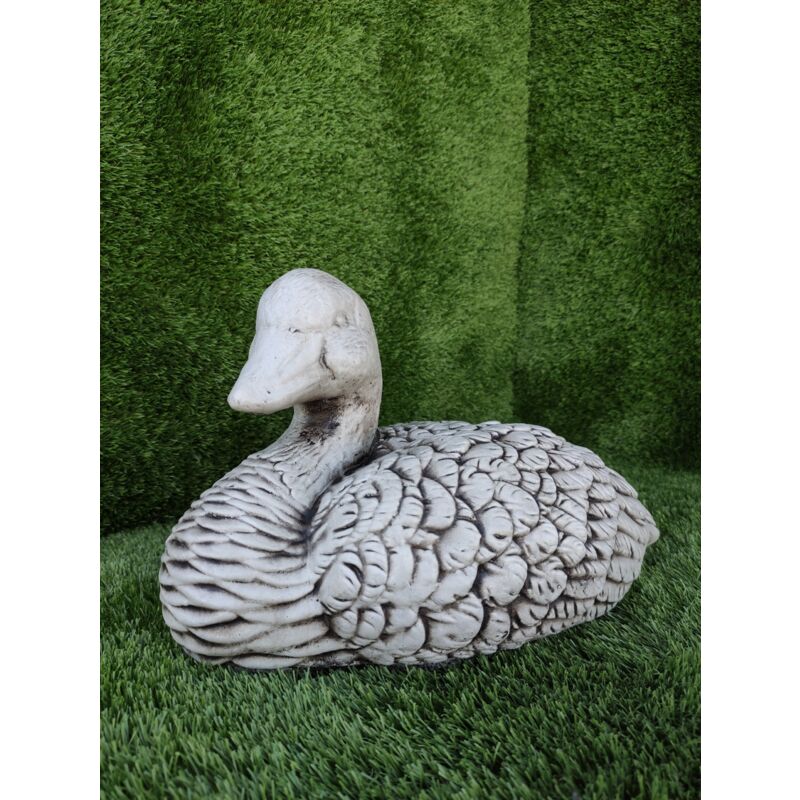 Statue Yorkshire en pierre reconstituée pour extérieur 25x18x37cm.