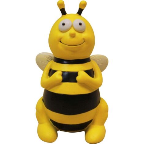 Figurendiscounter Biene sitzend, mittel Dekofigur 16x9x10cm Figur Polyresin