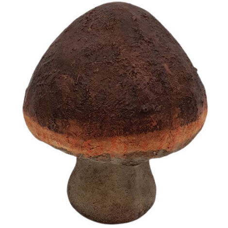 Figurendiscounter Steinpilz Dekofigur 17x14x14cm Figur Polyresin Wetterfest