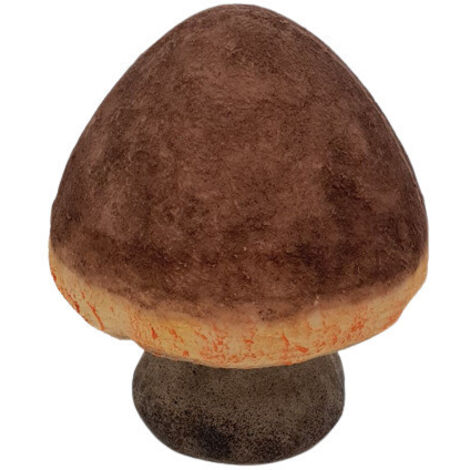 Figurendiscounter Steinpilz groß Dekofigur 26x23x23cm Figur Polyresin Wetterfest