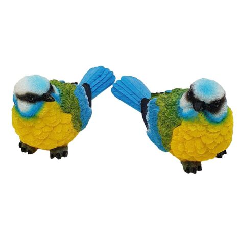 Figurendiscounter Vogel Dekofigur 6x5x10,5cm Figur Polyresin Wetterfest