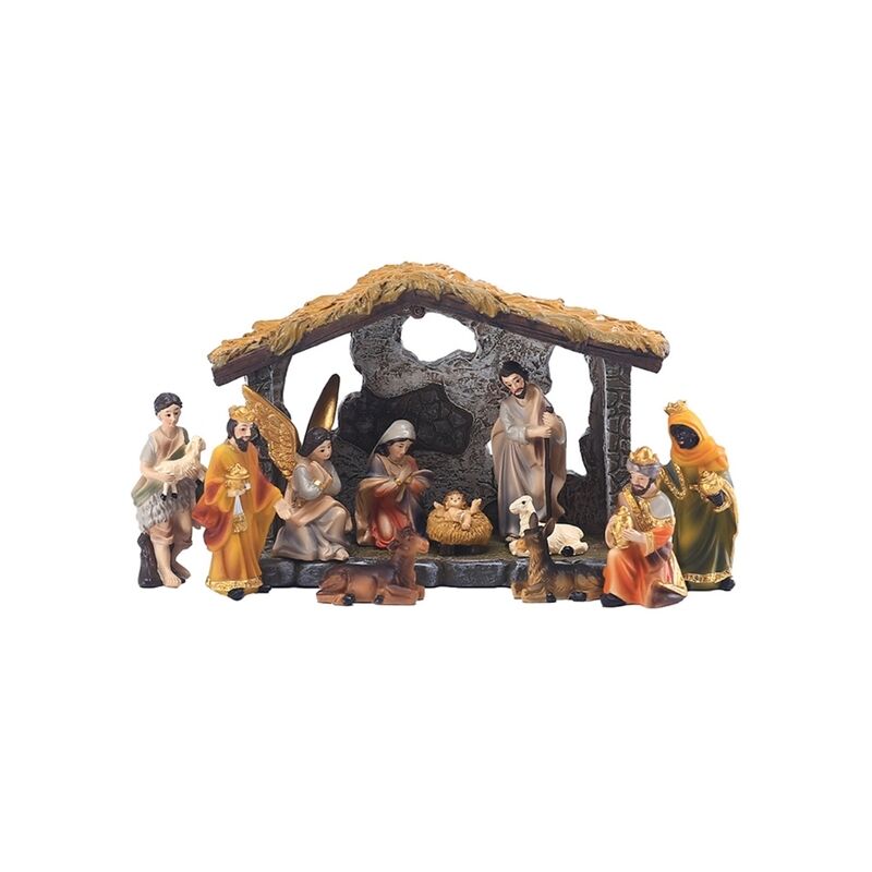 Figurina di natività di natale Christian Holy