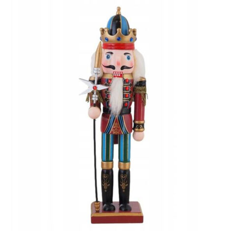 Figurine Casse-Noisette de Noël ECARLA 30 cm KSN156