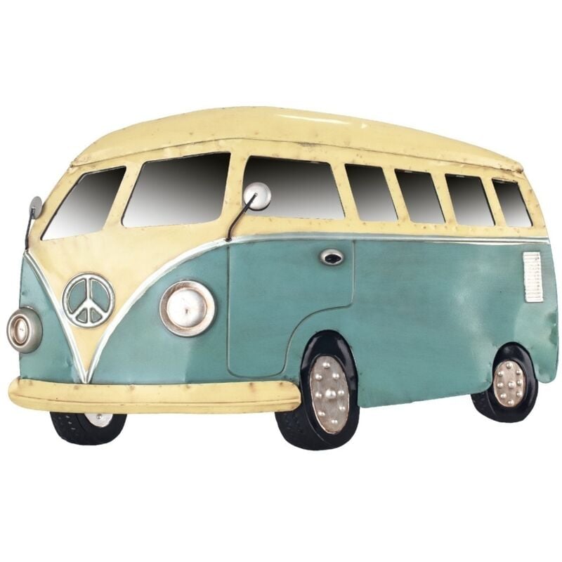 Signes Grimalt - Modélisme Véhicules terrestres Mur Adorno Wall Advan Van Blue Metal Plaques 6x80x50cm 25580